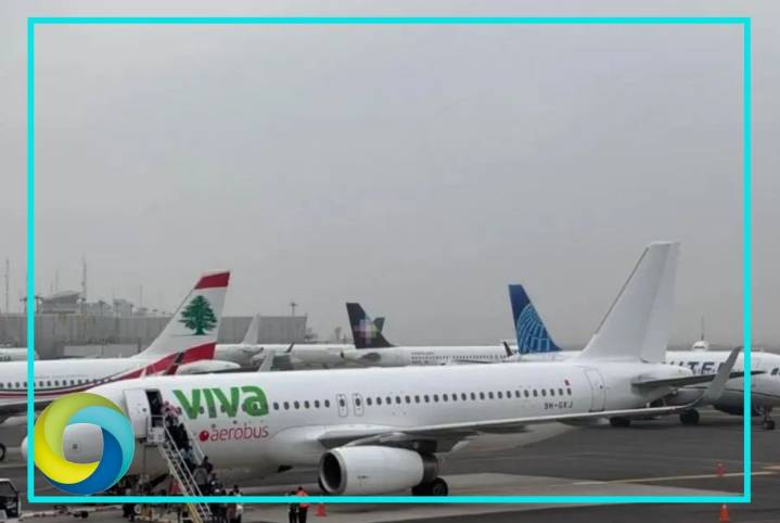 Banco de niebla afecta despegues y aterrizajes en el AICM