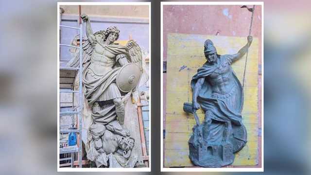 Judge blocks saint statues at Quincy safety building amid lawsuit