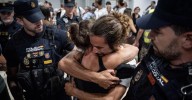 Llega a Madrid el primer grupo de españoles de la Flotilla