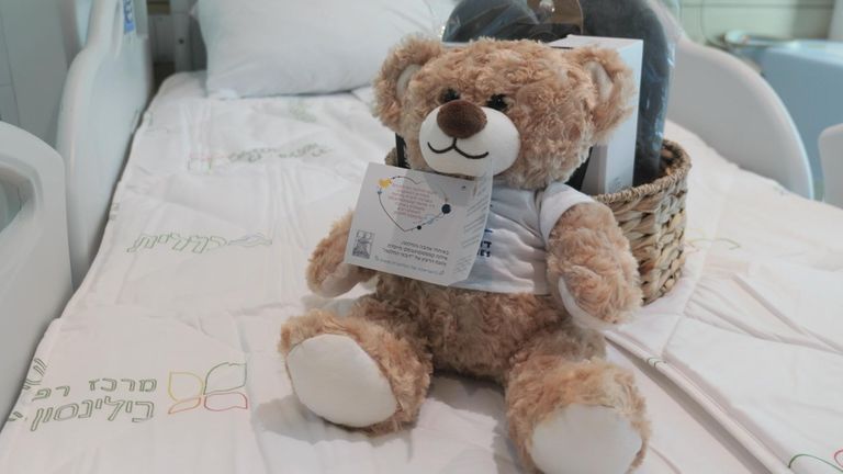 Inside the 'homecoming unit' ready to welcome Israeli hostages