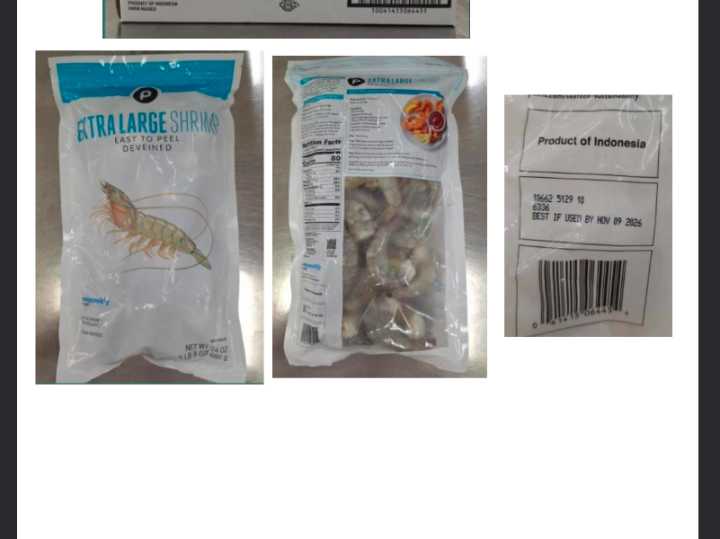 Shrimp Sold at Publix Recalled Due to Possible Health Risk