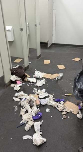 Vandals once again target Sylvan Lake public washroom