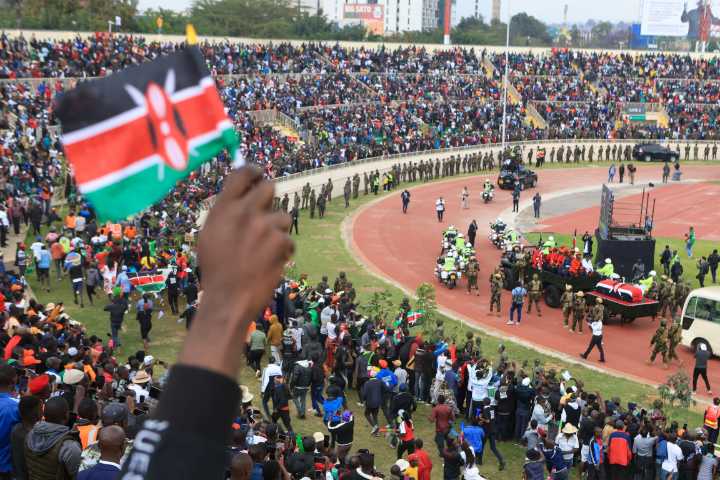Stampede at Funeral of Kenya's Former PM Odinga Kills 2