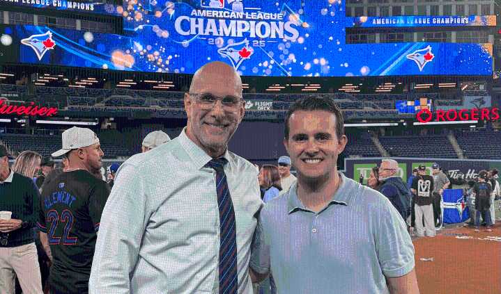 In a World Series first, Dan and Ben Shulman will call the Toronto Blue Jays' broadcasts