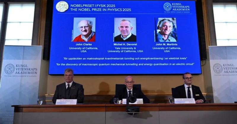 John Clarke, Michel Devoret, and John Martinis Awarded 2025 Nobel Prize in Physics for Pioneering Quantum Experiments
