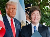 “If he loses, we won’t be generous,” says Trump on Argentina