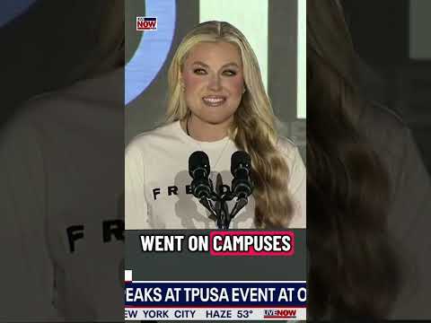 Erika Kirk calls Gen Z the ‘courageous generation’