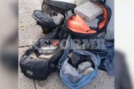 Decomisan a 'Bloque Negro'  piedras, botellas de vidrio...