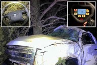 Drunken 13-year-old accused of crashing, flipping 'stolen' car during high