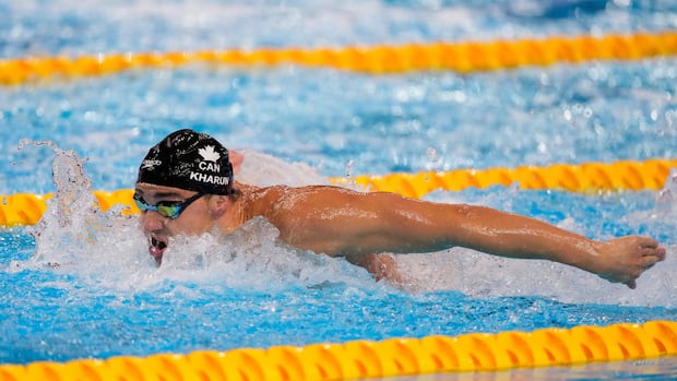Canadians Liendo, Kharun capture gold medals at swimming World Cup in Toronto