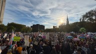 Thousands demonstrate in ‘No Kings’ rallies in Connecticut