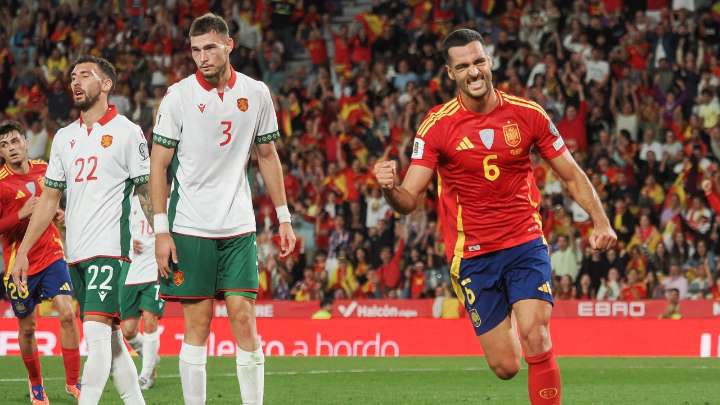 España también golea a la colista Bulgaria gracias a un doblete de Merino: el Mundial 2026, a un paso (4