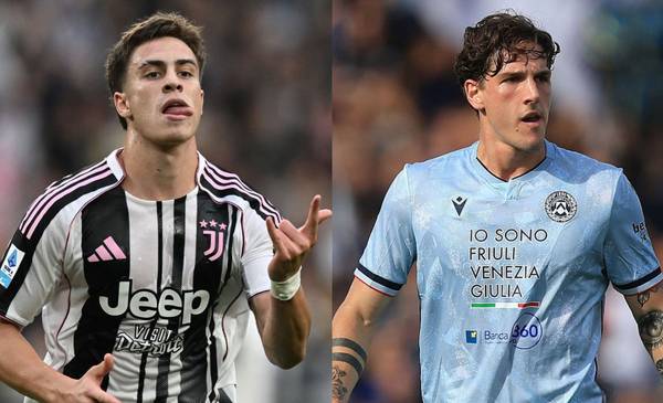 Juventus y Udinese chocan por la Serie A de Italia