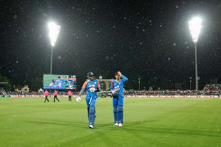 Rain washes out first India-Australia T20I in Canberra