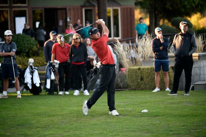 Ryker Jun of Camas beats teammate Collin Clark in one-hole playoff to capture 4A district boys golf title