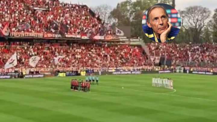 Bochorno en Argentina: pitos y cánticos empañan el minuto de silencio por Russo en el campo de Newell’s