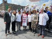Ministros felicitan a la Presidenta; prometen cooperación institucional