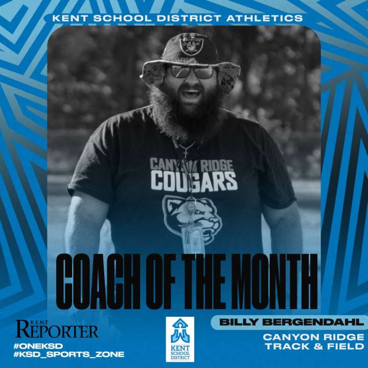 Kent Reporter Coach of the Month: Billy Bergendahl