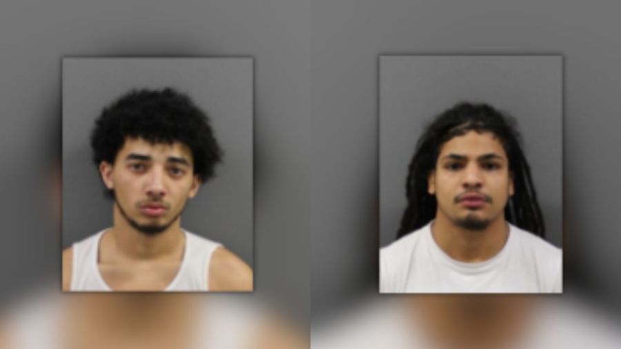 2 arrested after traffic stop allegedly reveals illegal firearms in Manchester
