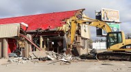 Making way for a new building