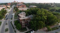Which Kansas community ranks first among college towns?