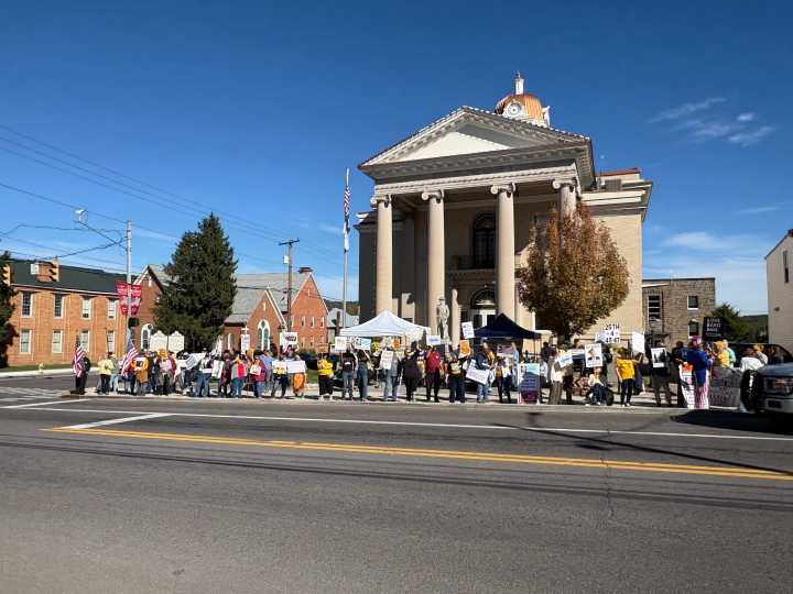 At ‘No Kings’ rallies, West Virginians say they are not antifa militants, Hamas, haters or paid protesters