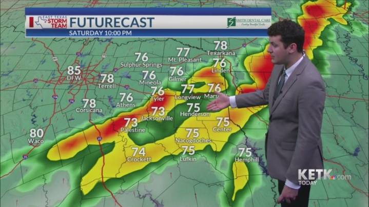 Thursday Morning Forecast: Rain chances return this weekend