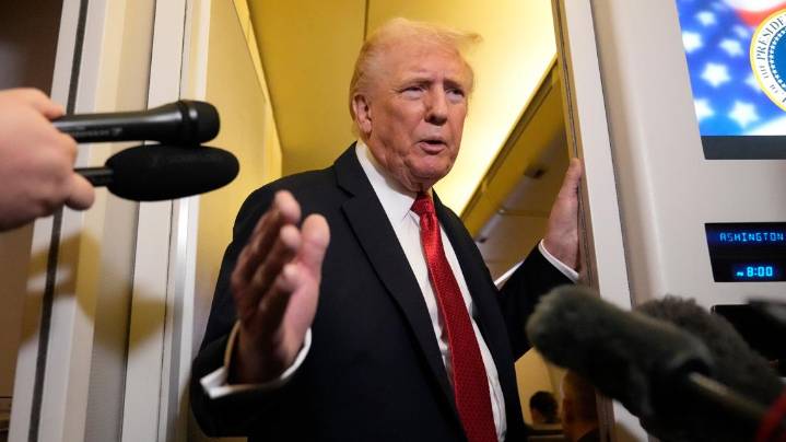 Trump suggests US will buy Argentinian beef to bring down prices for American consumers