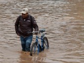 Lluvias dejan inundaciones en Suchiate, Chiapas