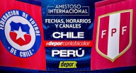 Perú vs. Chile: horarios, fecha, canales de televisión y dónde ver amistoso FIFA