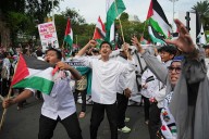 Pro-Palestinian protests held on the 2-year anniversary of Hamas' attack on Israel