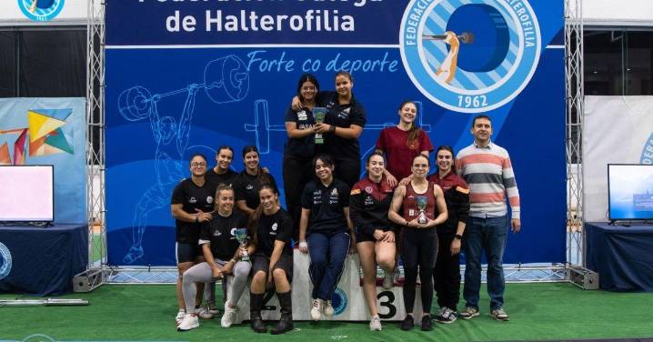 Ourense no se cae del podio gallego de halterofilia