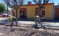 Provincia realiza obras de saneamiento en General Acha
