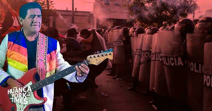 Jaime Moreira de Los Shapis: “Hartos policías para acallar protestas y desprotección para músicos y el pueblo”