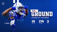 Jonathan Taylor voted Week 8 FedEx Ground Player of the Week