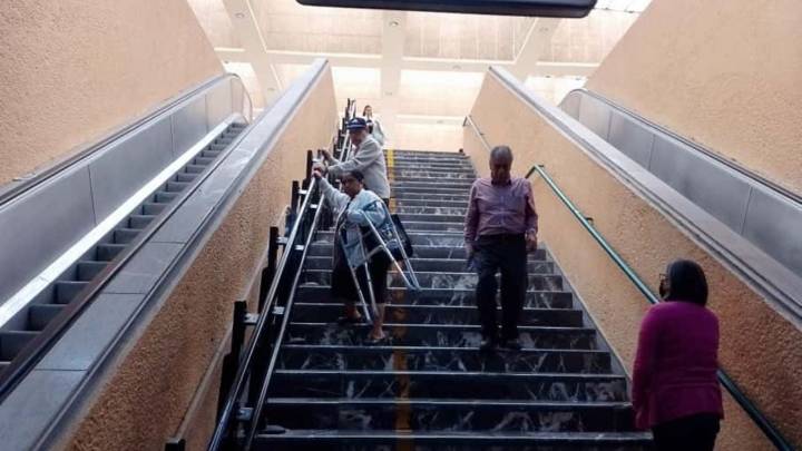 Personas con discapacidad piden que escaleras eléctricas de Centro Médico
