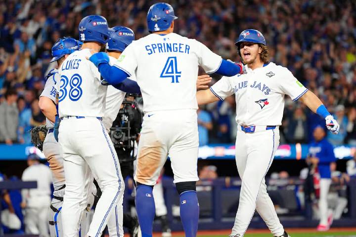 Así tuvieron los Blue Jays el mejor inning de la Serie Mundial en 57 años