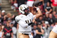 UCF QB Cam Fancher listed as out for West Virginia game