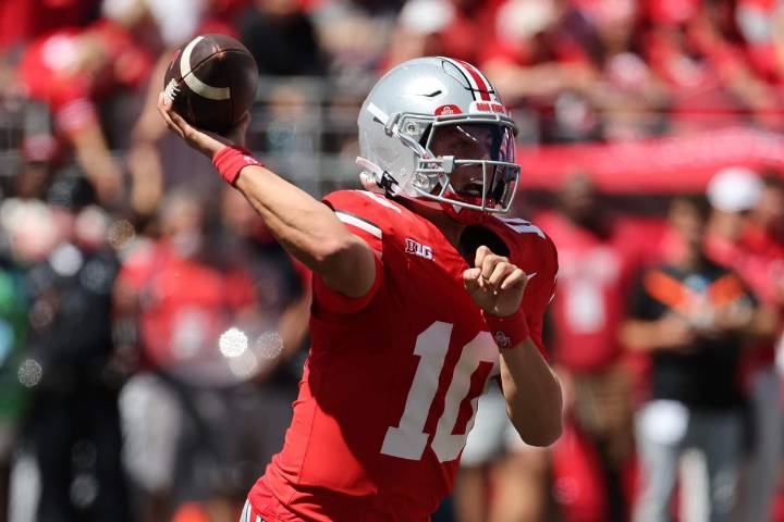 Julian Sayin, college football's most accurate QB? Ohio State's plan is on track