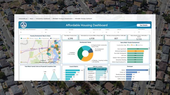 City launches interactive website to track affordable housing developments in Jacksonville