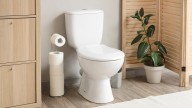 The Genius DIY Trick That Makes Painting Behind The Toilet A Breeze