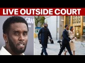 LIVE 🔴 Diddy sentencing; raw feed outside NYC court