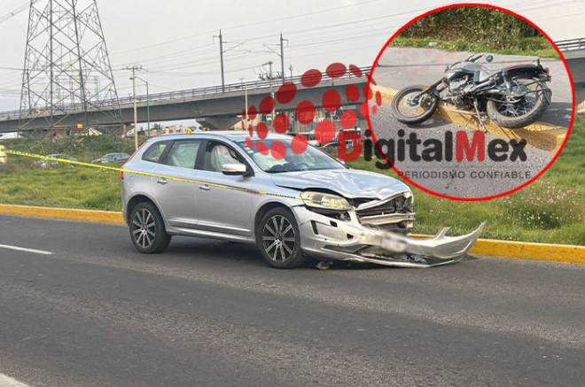 Muere joven motociclista tras ser embestido en Las Torres