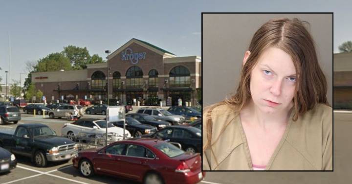 Woman flung Kroger shopper off hood of car, then dragged him over 300 feet to his death: Cops