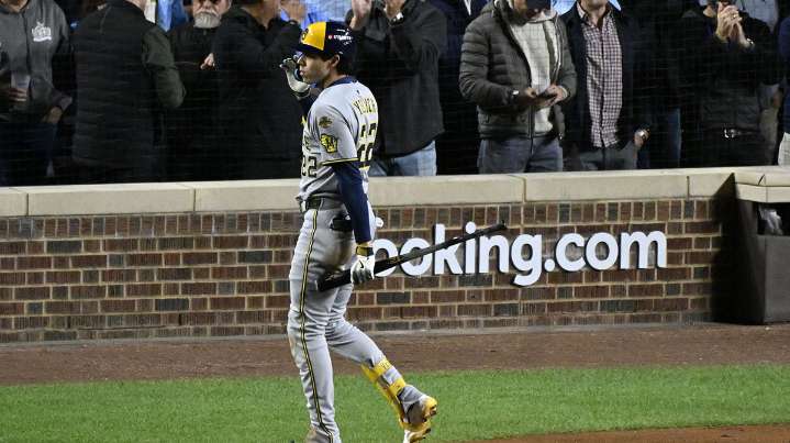 Brewers’ Christian Yelich isn’t worried after Game 4 loss