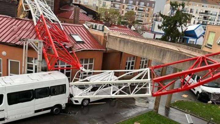 Al menos un fallecido por el paso de un tornado al norte de París 🎦