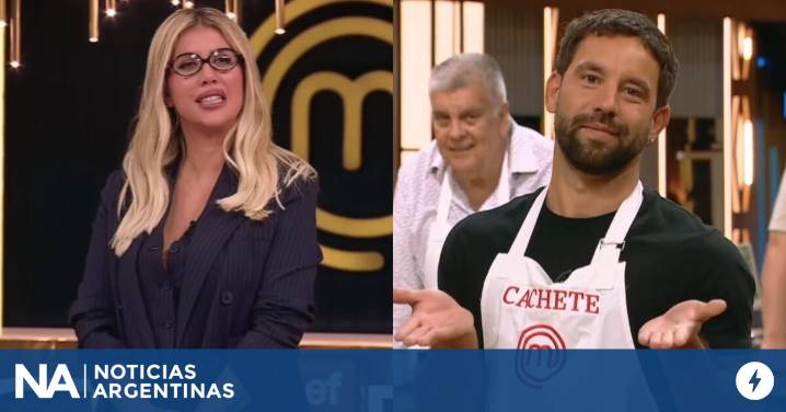 MasterChef Celebrity: la insólita pregunta que Wanda Nara le hizo a Cachete Sierra sobre el origen de su apodo