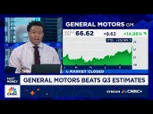 'Fast Money' traders talk General Motors as automaker beats Q3 earnings