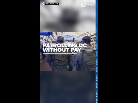 National Guardsmen won't be paid during government shutdown