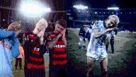 «Buen día…»: las picantes burlas de los jugadores de Flamengo a una figura de Racing